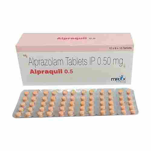 Alprazolam Alpraquil 0.5 Mg Tablet