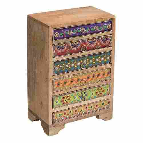 Wooden Sideboard 5 Drawer - Gold Craft
