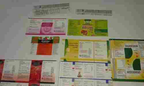Durable Multi-Color Pharmaceutical Leaflets