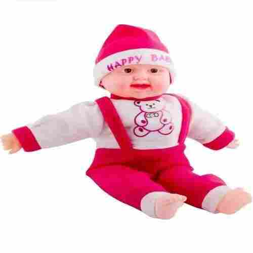 Plastic Pink Baby Laughing Toy