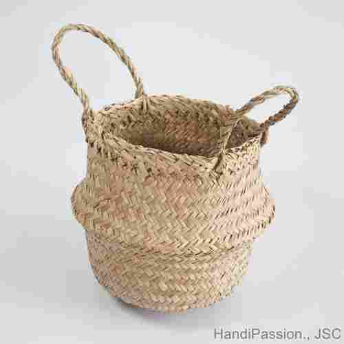 Seagrass Woven Laundry Basket Storage Basket