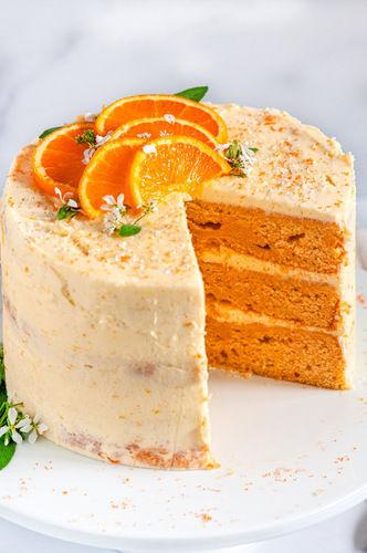 Hygienically Packed And Good In Taste Orange Cake
