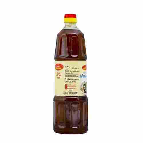 A Grade 99.9 Percent Purity Low Cholesterol Kachi Ghani Mustard Oil For Cooking 