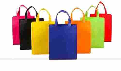 Single Compartment Plain Disposable Shopping Carry Bags With Flexiloop Handle