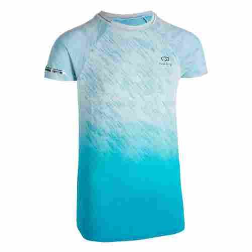 Athletic Round Neck Polyester T Shirt