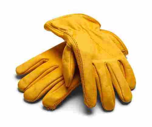 Breathable Comfortable Fit Full Finger Plain Canvas Hand Gloves For Safety Purpose