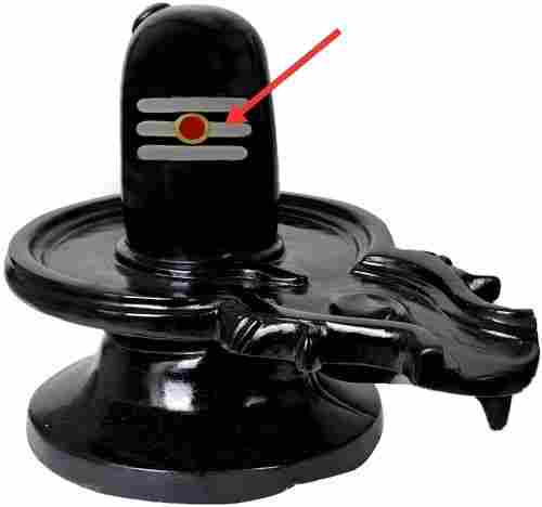 Shivling Black Marble Statue