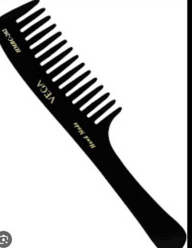 Household Usage Black Plastic Comb