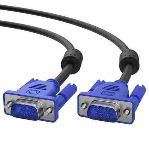 Long Lasting Durable Flexible Blue VGA Cables