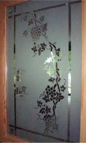 Printed Glass Door