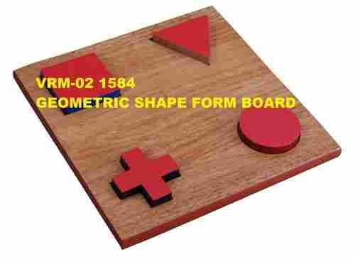 Geometric Shape Form Board