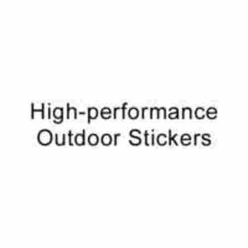 High-performance Outdoor Stickers