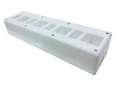 White PVC Plastic Switch Box