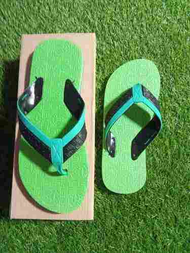Unisex Green Plastic Slipper