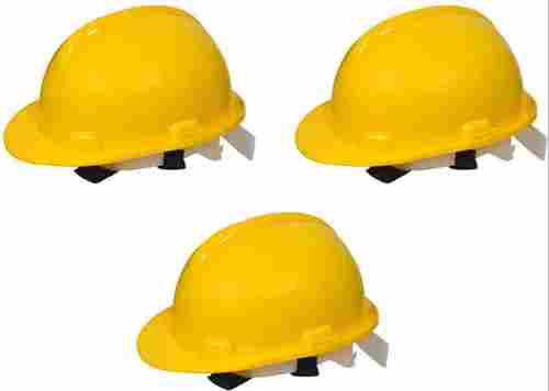 Yellow Half Face Safety Helmet