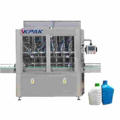 Automatic Cleaning Liquid Bottle Filling Machine