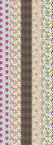 Flower Printed Digital Fabric For Mens Kurta