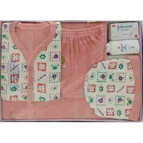 Kids Comfortable And Multicolor Cotton Baby Clothes Set