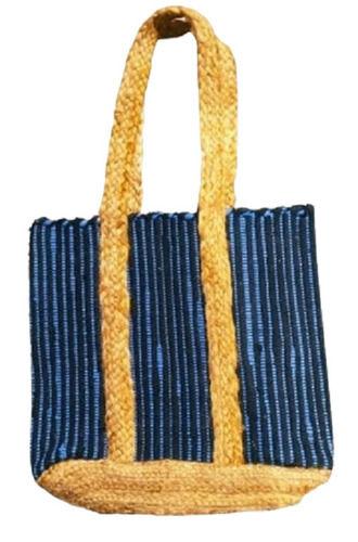 Eco-Friendly Easy to Carry Lightweight Plain Jute Carry Bags With Flexiloop Handle