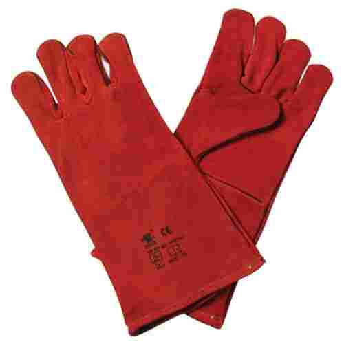 Red Color Safety Hand Gloves