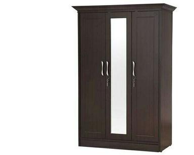 3 Doors Modular Wooden Wardrobe For Home