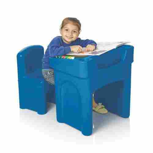 Kids School Plastic Table Chair Set