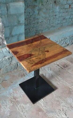 Square 2 Seater Table For Cafe And Restaurant