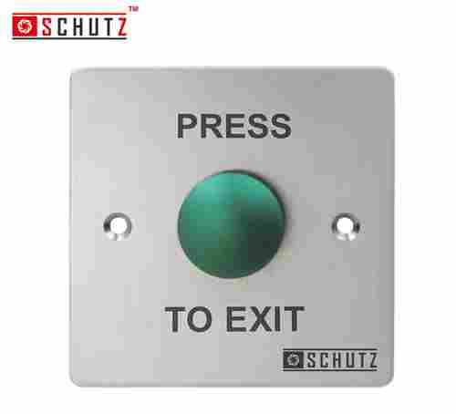 PRESS to EXIT Stainless Steel Switch