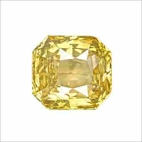 Yellow Sapphire Gems Stone 