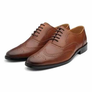 Brown Color Premium Leather Shoes