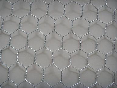 Silver Hexagonal Wire Mesh For Industrial Applications Use
