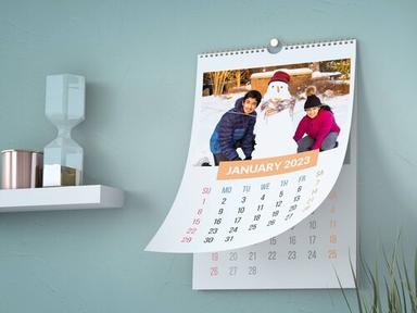 Paper Printed Wall Calendar For Home And Office