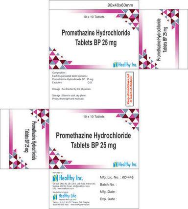 Promethazine Hydrochloride BP 25 mg Tablet 10x10 Tablets Pack