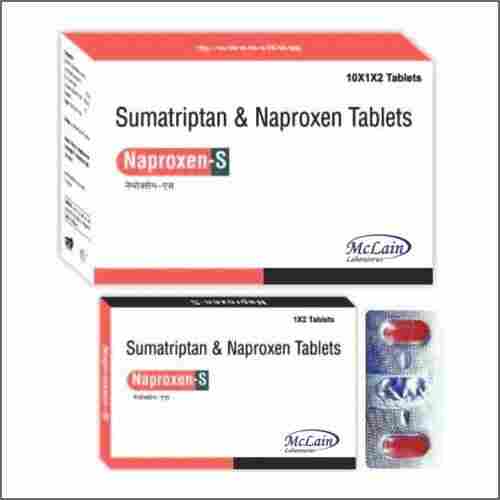 Sumatriptan And Naproxen Tablet