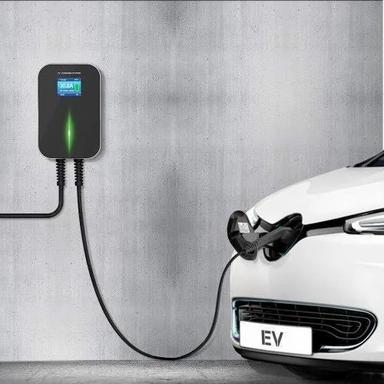Black Color Wall Mounted Electric Car Charger