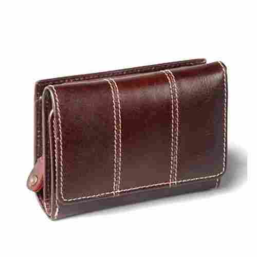 Ladies Brown Leather Wallets