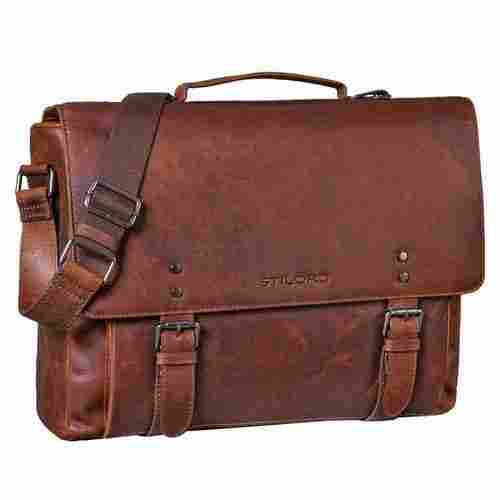 Vintage Leather Laptop Bag