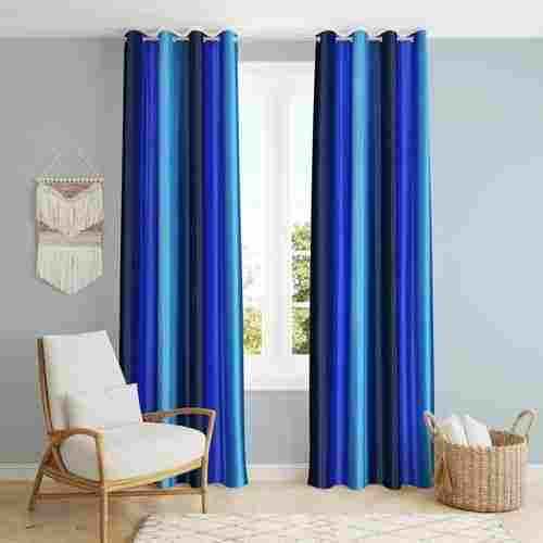 Blue Color Plain Curtains