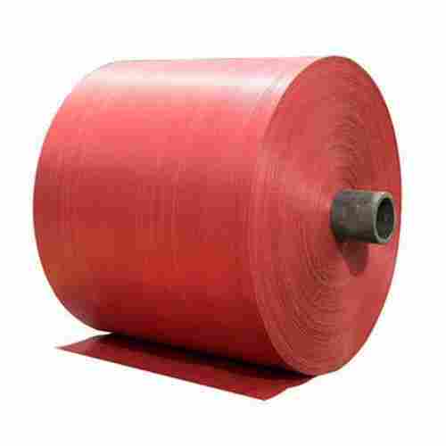 Red Pp Woven Fabric Roll
