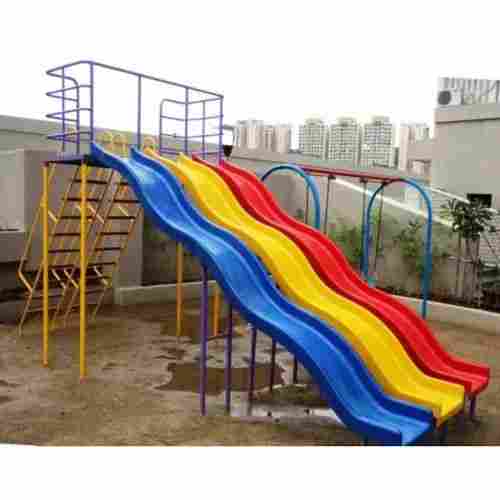 Playground Triple Wave Slide