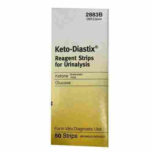 Keto-Diastix Reagent Strips For Urinalysis