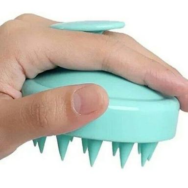 Portable Soft Silicon Bristles Hair Scalp Massager