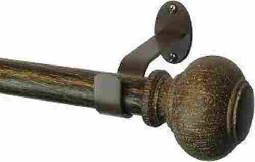 Wooden Finish Curtain Rods