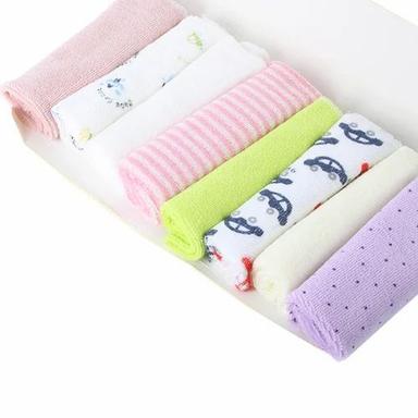 Multi Color Printed Pattern Muslin Fabric Baby Napkin