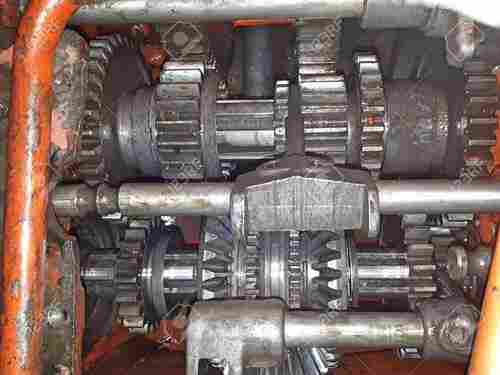 Old Assembly Engine and Gear Box
