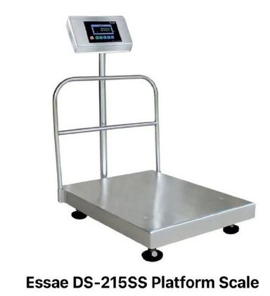 ESSAE DS-215 Stainless Steel Platform Scale 200 KG 600X600