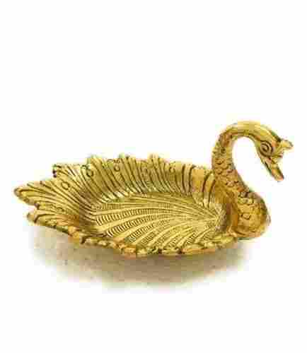 Decorative Golden Aluminium Swan Diwali Gifts