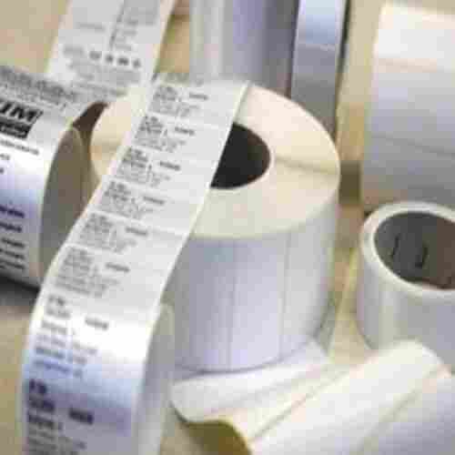 Paper Printed Barcode Label Sticker Roll