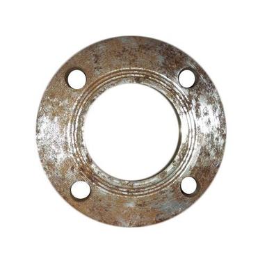 Silver Color Round Shape Mild Steel Material Flanges