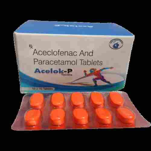 Aceclofenac & Paracetamol Pain Relief Tablets